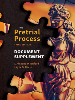 cover image of The Pretrial Process, Document Supplement